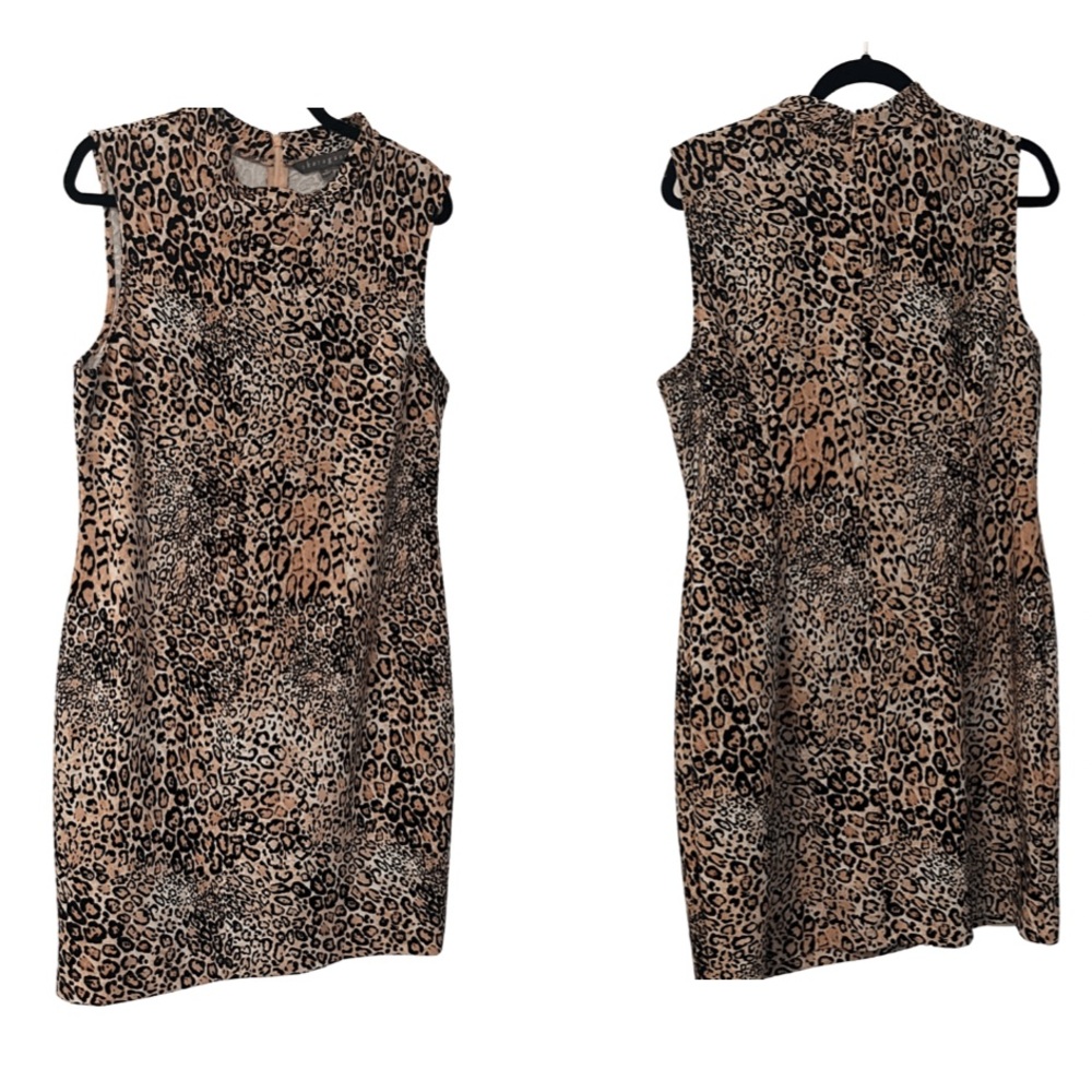 Cheetah Print Dress - Size 14